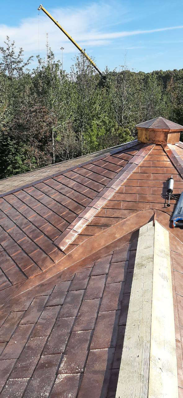 Медная черепица