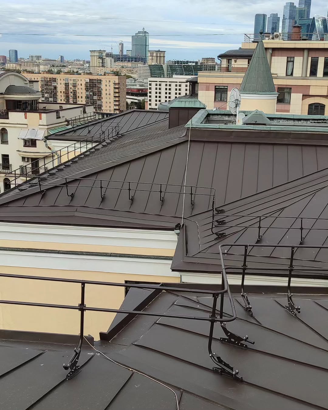 Фальцевая кровля в Москве